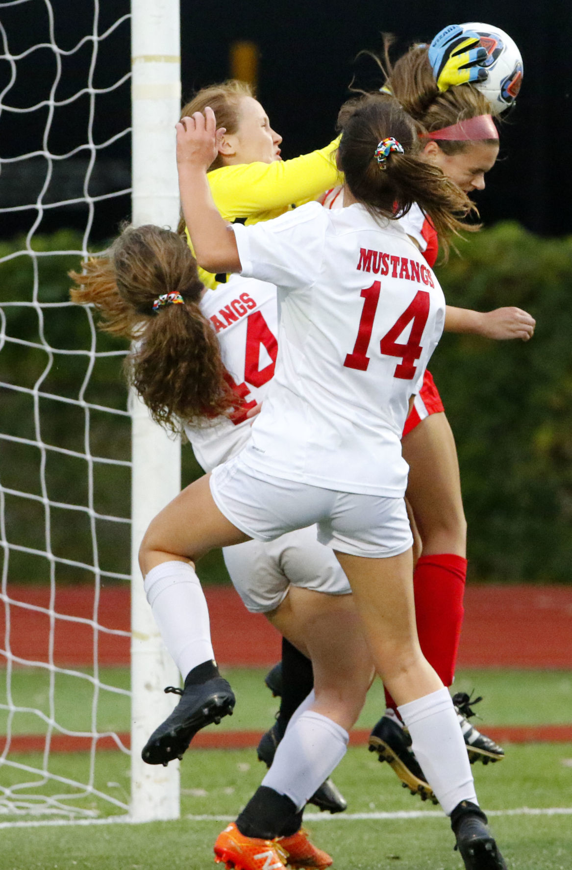 Gallery: 3A girls soccer sectional semifinal: Munster vs. Crown Point